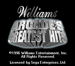 Midway Presents Arcade's Greatest Hits